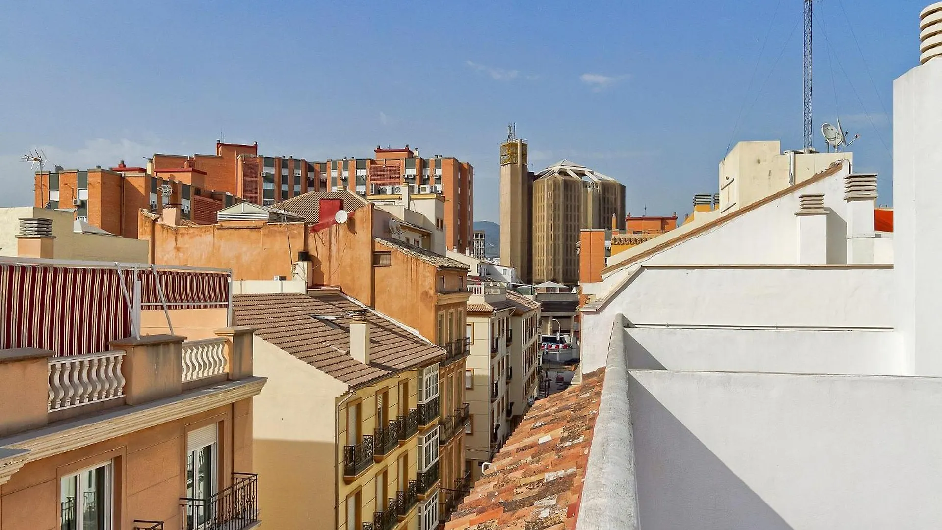 Apartamento Terraza Privada 2D Malaga Centro Spagna